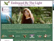 Tablet Screenshot of embracedbythelight.com
